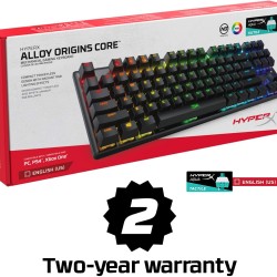 HyperX Alloy Origins Core TKL Mechanical keyboard with Aqua switch